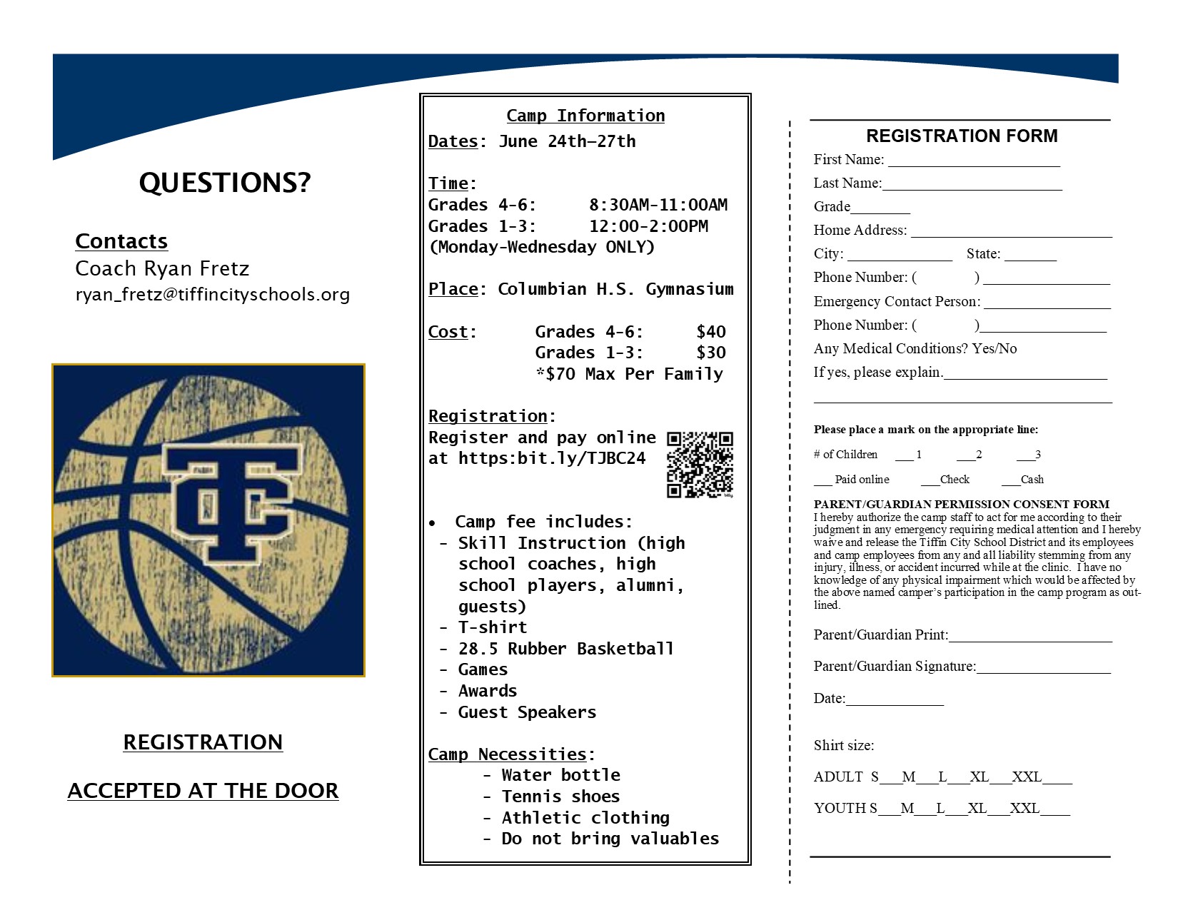 Tiffin City Schools Calendar 25 26