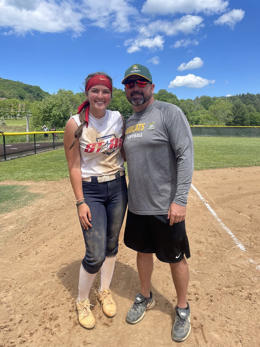 Thank you <a href="/LMC_Softball/">Lees-McRae Softball</a> for holding the prospect camp today, absolutely love it! Also thank you <a href="/Jbum42/">Josh Bumgarner</a> for the official offer to play for your program. <a href="/Stars_Tidd/">Stars Tidd</a> <a href="/BRHSSB22/">BRHS Softball</a>