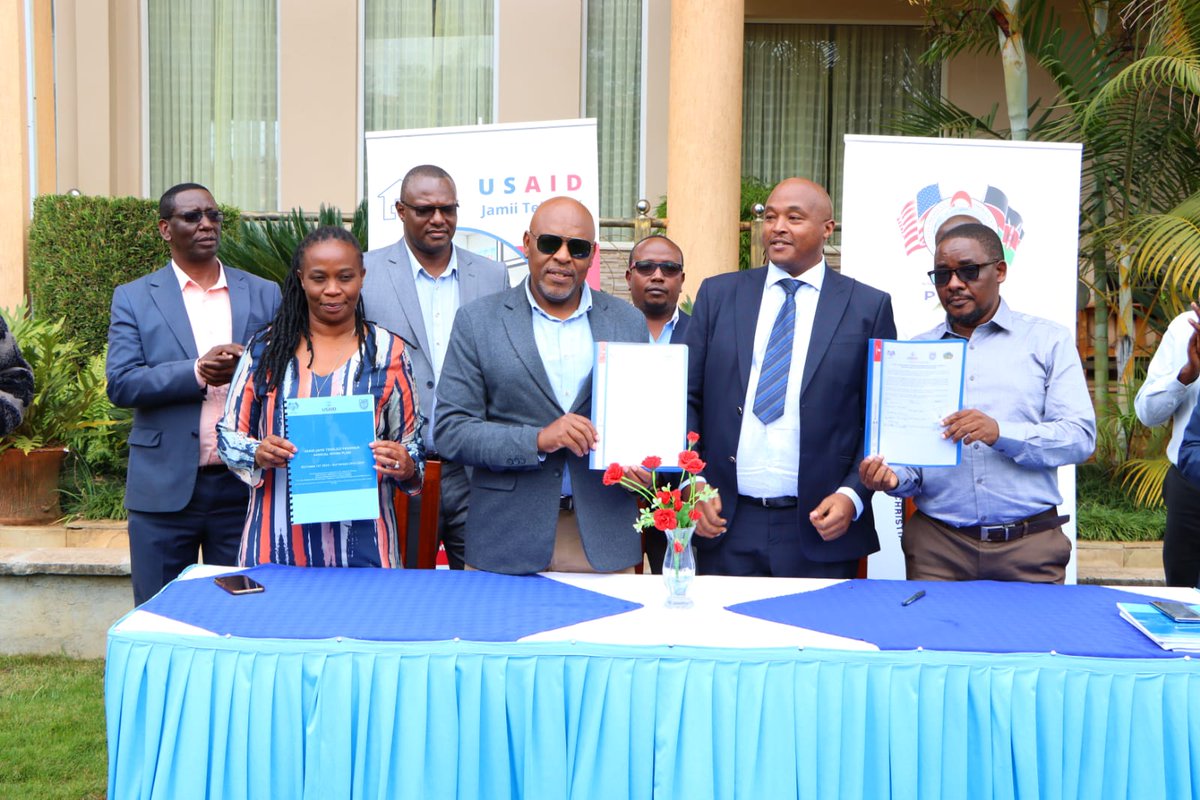 Today, Health Services CECM Dr. George Gikunda Mungania hosted a high level delegation comprising CECMs Health Jamal Runyenje, Dr. Kariuki Gichuki and Dr. Gichuyia Nthuraku for Embu, Nyandarua and Tharaka Niithi Counties respectively, to incept and table a Work Plan for the UJTP