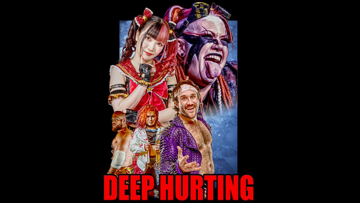 IWTV (@indiewrestling) on Twitter photo JUST ADDED
<a href="/LuchaLibreLaugh/">LLL</a> presents
Deep Hurting
Featuring
<a href="/EFFYlives/">EFFY.</a> v <a href="/ThundrdomeStyle/">Heidi Howitzer • ハイディ・ハウイツァ</a>
<a href="/ReddickRules/">Austin Reddick</a> v <a href="/mashaslamovich/">Masha Slamovich マーシャ・スラモビッチ</a>
<a href="/Lypto_303/">Lypto</a> v <a href="/RoyceIsaacs/">Royce Isaacs • ロイスアイザックス</a>
<a href="/maki_itoh/">伊藤麻希 Maki Itoh</a> v <a href="/renee_stormi/">Stormi Renee</a> v <a href="/GrimmLilith/">Lilith Grimm</a>
+ <a href="/lonnie_valdez/">Lonnie Valdez</a> <a href="/WildCard_Anaya/">The WildCard Anaya</a> & more!
Watch it now
independentwrestling.tv/player/Gg7Da6y… JUST ADDED
<a href="/LuchaLibreLaugh/">LLL</a> presents
Deep Hurting
Featuring
<a href="/EFFYlives/">EFFY.</a> v <a href="/ThundrdomeStyle/">Heidi Howitzer • ハイディ・ハウイツァ</a>
<a href="/ReddickRules/">Austin Reddick</a> v <a href="/mashaslamovich/">Masha Slamovich マーシャ・スラモビッチ</a>
<a href="/Lypto_303/">Lypto</a> v <a href="/RoyceIsaacs/">Royce Isaacs • ロイスアイザックス</a>
<a href="/maki_itoh/">伊藤麻希 Maki Itoh</a> v <a href="/renee_stormi/">Stormi Renee</a> v <a href="/GrimmLilith/">Lilith Grimm</a>
+ <a href="/lonnie_valdez/">Lonnie Valdez</a> <a href="/WildCard_Anaya/">The WildCard Anaya</a> & more!
Watch it now
independentwrestling.tv/player/Gg7Da6y…