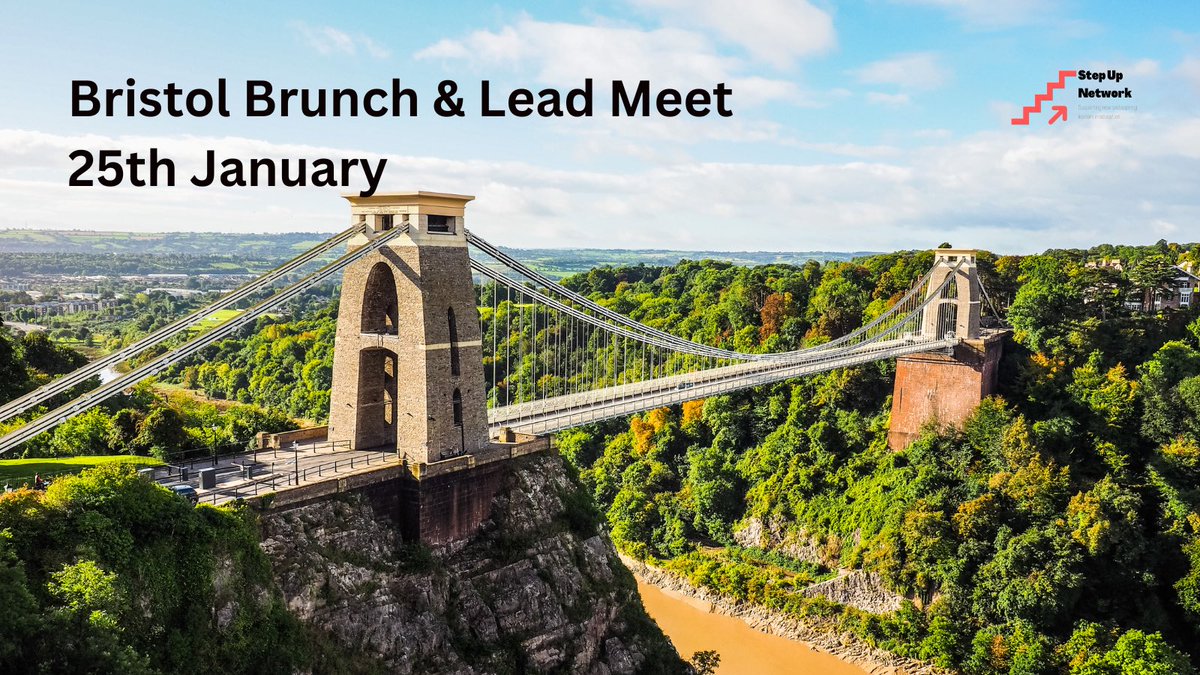 Our first event in the South West will take place on Saturday 25th January with <a href="/Mr_Crome/">Sam Crome</a> and <a href="/DominiChoudhury/">Domini Choudhury (Leong)</a> + one more speaker TBC

Join us for breakfast eventbrite.co.uk/e/step-up-sout…