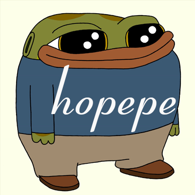 hopepe_erc20's tweet photo. #HOPEPE is casually dressed. https://t.co/ZHhgXsA5ao