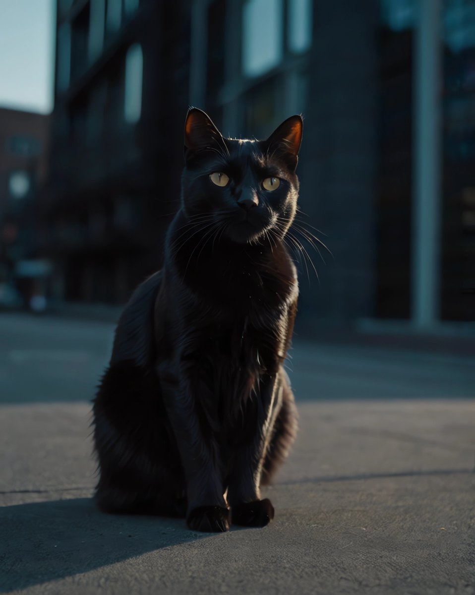 Black cats: loving and playful, breaking stereotypes. Give them the love they deserve! 😻🖤 #BreakTheStereotype #AdoptBlackCats #CatLove.
#BlackCats  #CatsofDarkness  #MysteriousFelines  #InkyKitties #MidnightMeows  #ShadowyCats #SleekPanthers  #EnigmaticFurballs