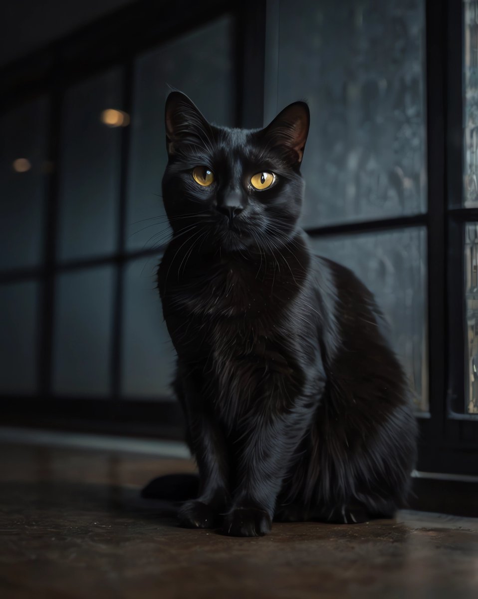 #cat #BlackCats #BlackCats #Superstition #Mysterious #Elegant #FelineFriends