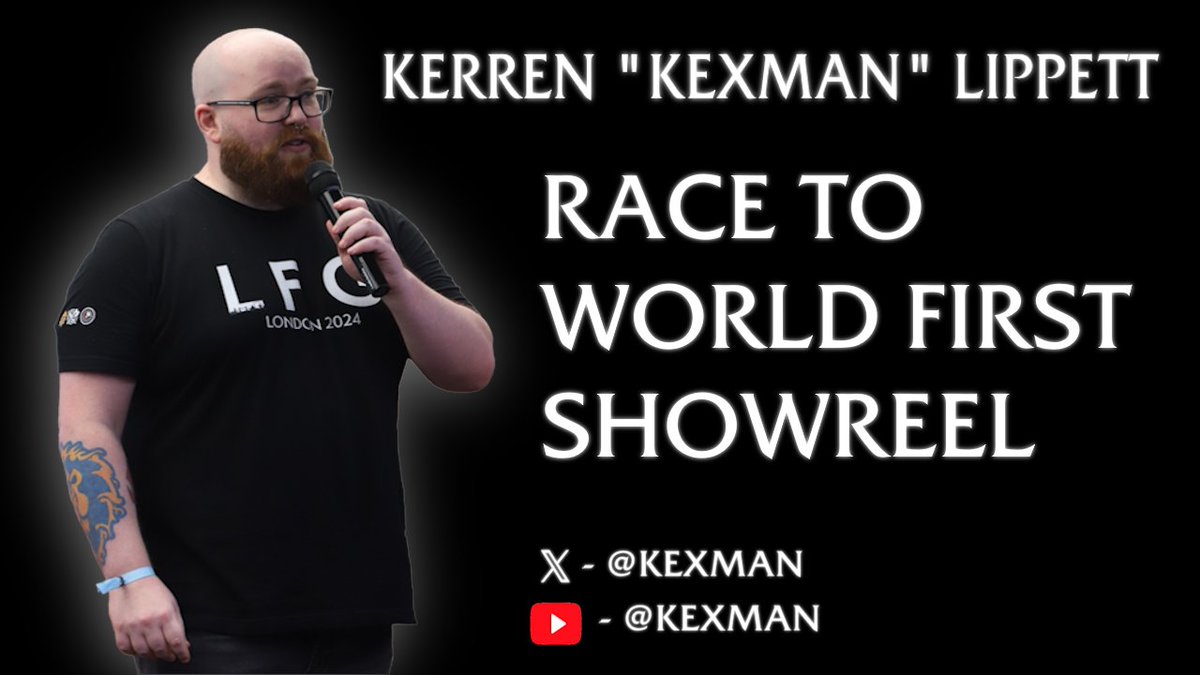 🔥RACE TO WORLD FIRST SHOWREEL! RT'S APPRECIATED!🔥

RWF is around the corner! Whether you need:
✅A host to guide a show forward 
✅High energy casting to bring hype moments to life
✅Smashing advertisement/charity goals

I'm perfect for any role!

youtu.be/A7TUcJ3Ab3Q