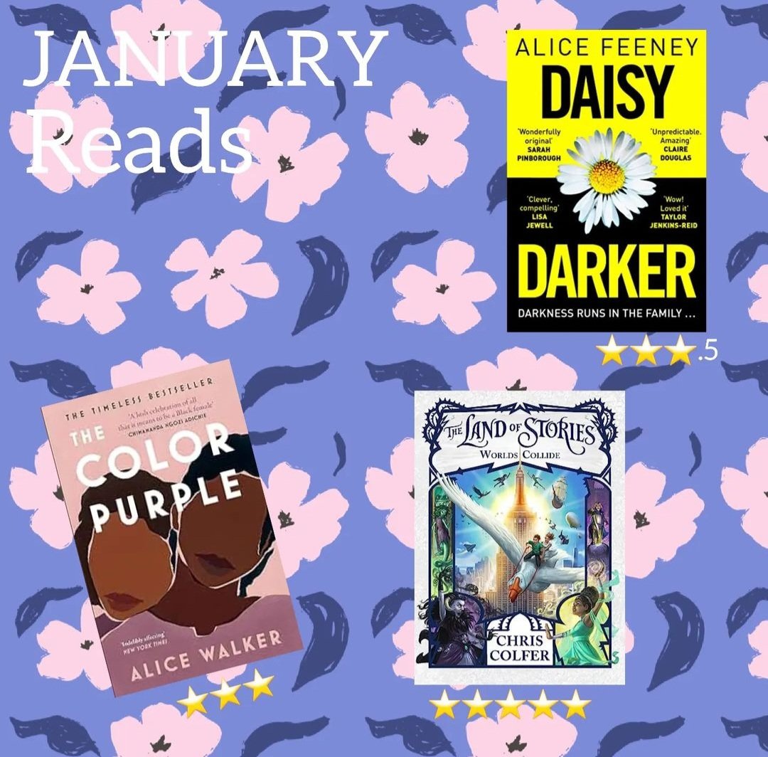 RoseannesBlog's tweet photo. January, February, March &amp; April Reads ✨️📚

#books #reading #reads #monthlyupdate #mybooks #bookworm #currentread #books #BookRecommendation https://t.co/VWXGHVwI3k