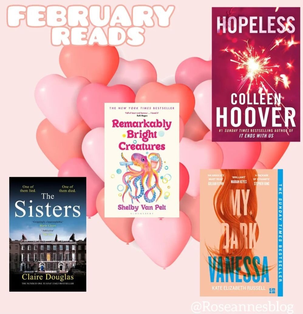 RoseannesBlog's tweet photo. January, February, March &amp; April Reads ✨️📚

#books #reading #reads #monthlyupdate #mybooks #bookworm #currentread #books #BookRecommendation https://t.co/VWXGHVwI3k