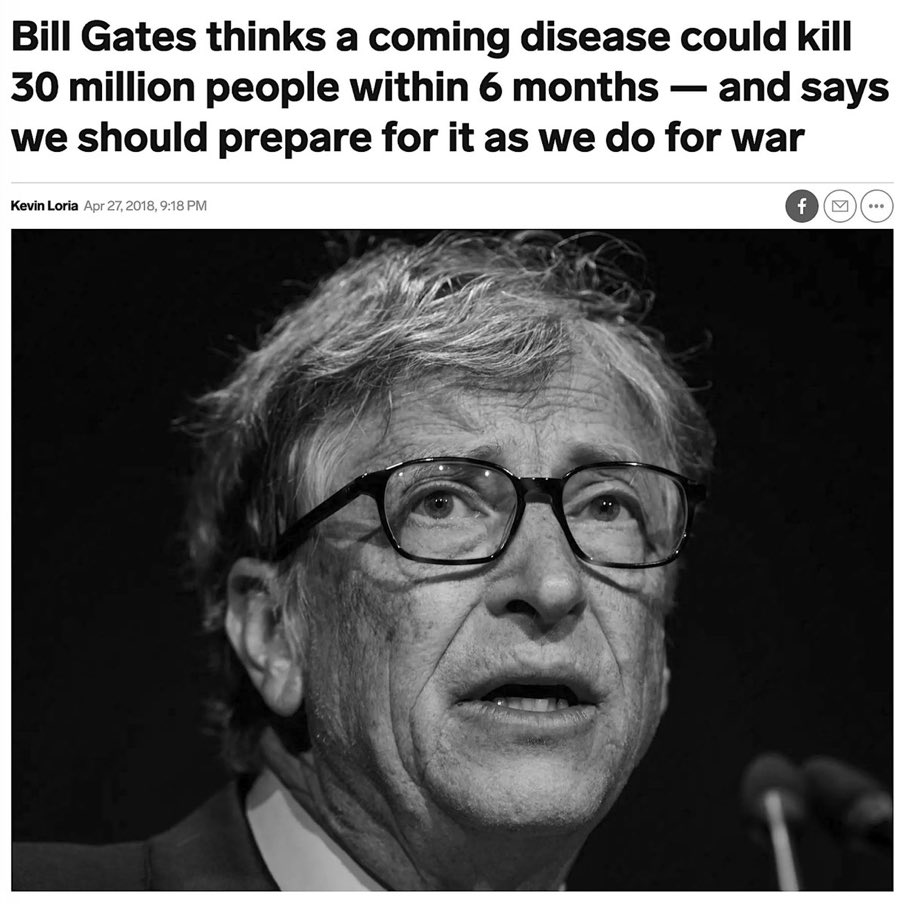 liz_churchill10's tweet photo. Pandemics will end when Bill Gates and the WHO go to Prison for creating them. https://t.co/kElxWANtvM