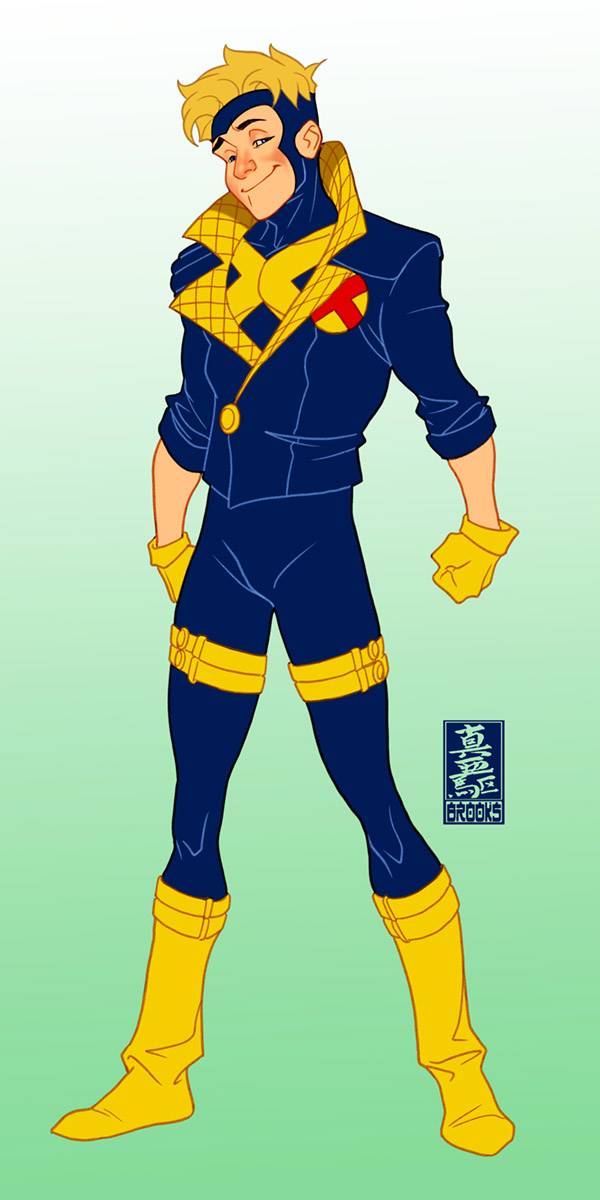 MarkBrooksArt's tweet photo. D'fied X-men day 49-It's X-Factor/GenX week. Let's start with someone you've been asking about for a while- Another Summers family member joins the lineup- Havok! Who's next? https://t.co/1F8L4OaKYB