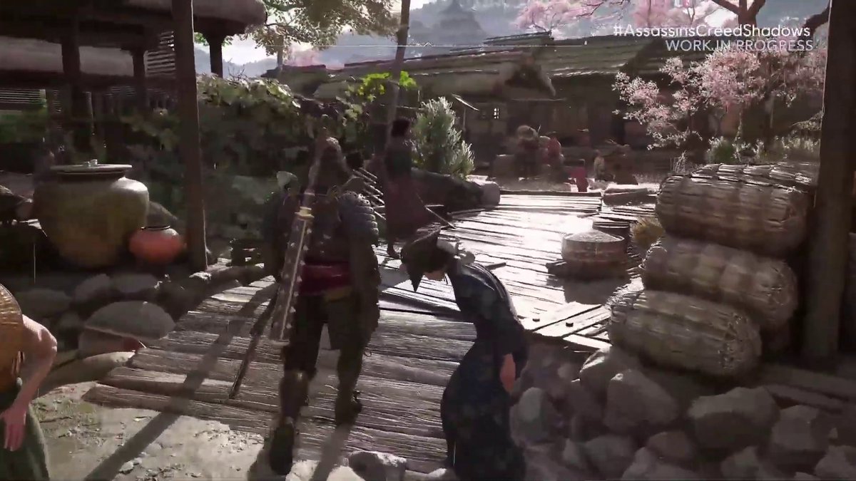 SomethingGeek's tweet photo. #AssassinsCreedShadows‍'tan yeni görüntüler geldi.

#UbiForward https://t.co/duLR1svI2x