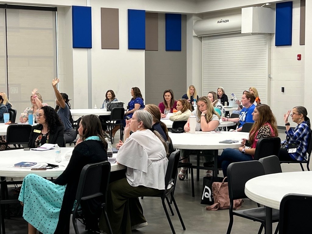ArkansasASCD's tweet photo. We're having a great day of professional learning and community on Day One of our Whole Child Summit! Such awesome breakout sessions from some of the best educators! #AASCD24 https://t.co/c98EE8iJak