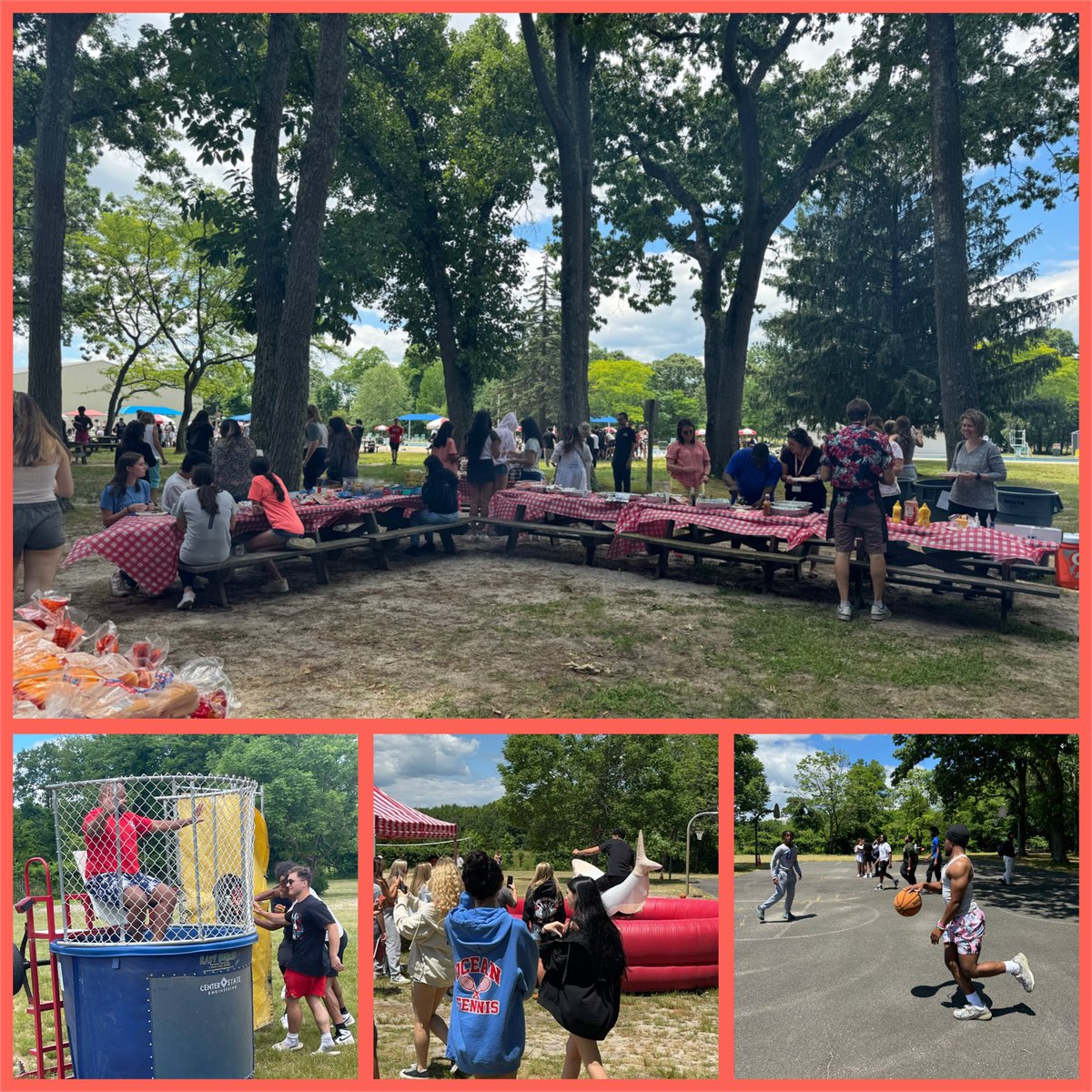 Mr_KJackson's tweet photo. Fun day at the 2024 Senior Picnic…even if they weren’t able to dunk me too often 😅 #SeniorFunDay #SpartanLegacy #ClassOf2024 @MrsDKaszuba @MsKWeldon @drkalisha @mrsghagerman @OTSpartanLegacy https://t.co/Sdx2aaGbiv