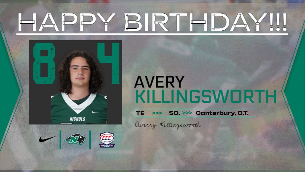 Wishing a Happy Birthday to Avery Killingsworth! 🦬🎂