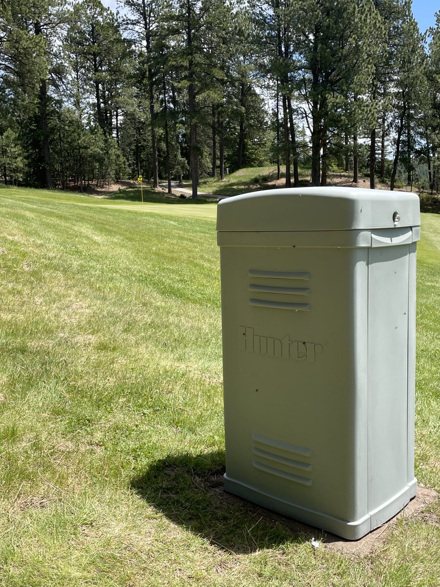 Thank you Tomahawk lake CC in Deadwood SD. What a great day to set up new satellites with ⁦<a href="/tgeddes5/">Trent Geddes</a>⁩ Doug with Siteone Golf.