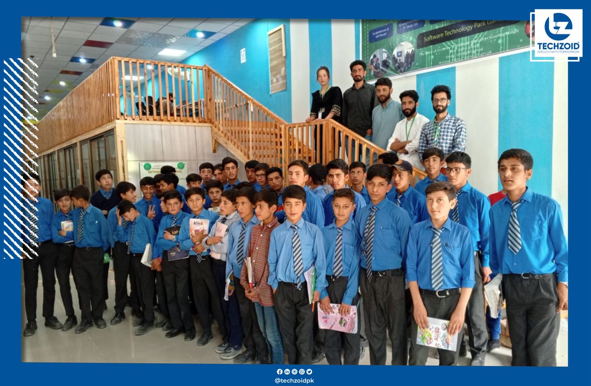 TechzoidPk's tweet image. Today, we welcomed bright young minds from Government Boys School Gahkuch, Ghizer to our Techzoid Office at STP Gahkuch. It was an inspiring experience to interact with these enthusiastic students, who are the future of technology and innovation. 
#Techzoid