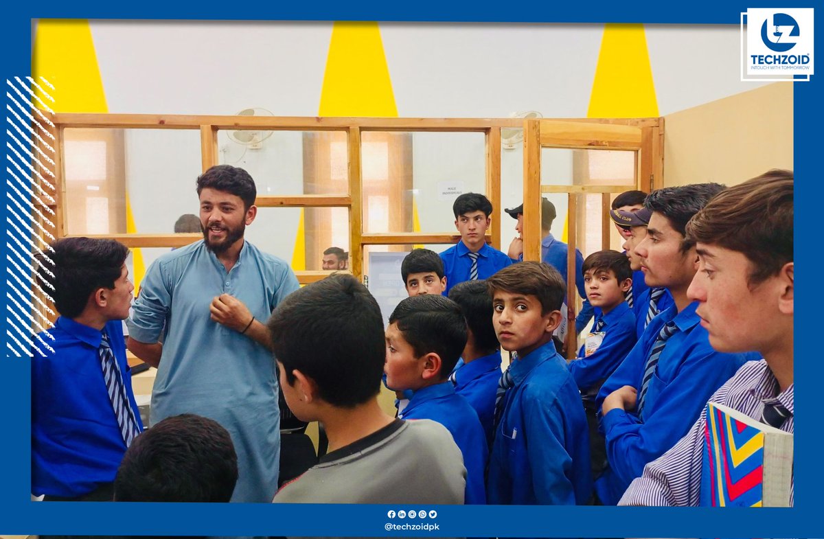 TechzoidPk's tweet image. Today, we welcomed bright young minds from Government Boys School Gahkuch, Ghizer to our Techzoid Office at STP Gahkuch. It was an inspiring experience to interact with these enthusiastic students, who are the future of technology and innovation. 
#Techzoid