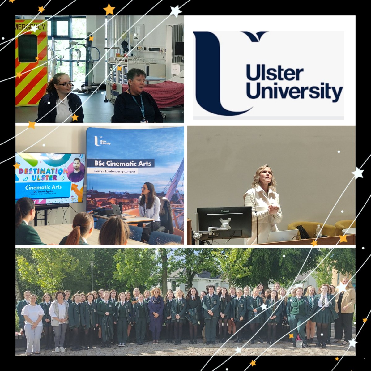 Yr 13 pupils commenced their  "Careers Development" week with talks &amp; a campus tour <a href="/UlsterUni/">Ulster University</a> Magee Campus. Thank you to Dr Shirley Barrett ,Dr Bernie Reid, Student Nurse Caitlin and Dr Laura Aguiar for delivering informative talks and raising career awareness <a href="/StCeciliasDerry/">St. Cecilia’s College</a>.