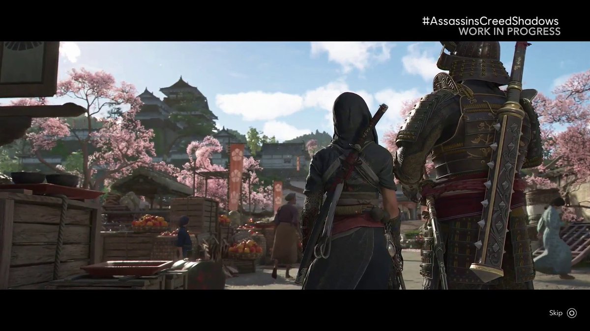 SomethingGeek's tweet photo. #AssassinsCreedShadows‍'tan yeni görüntüler.

#UbiForward https://t.co/l8e6rV88sv