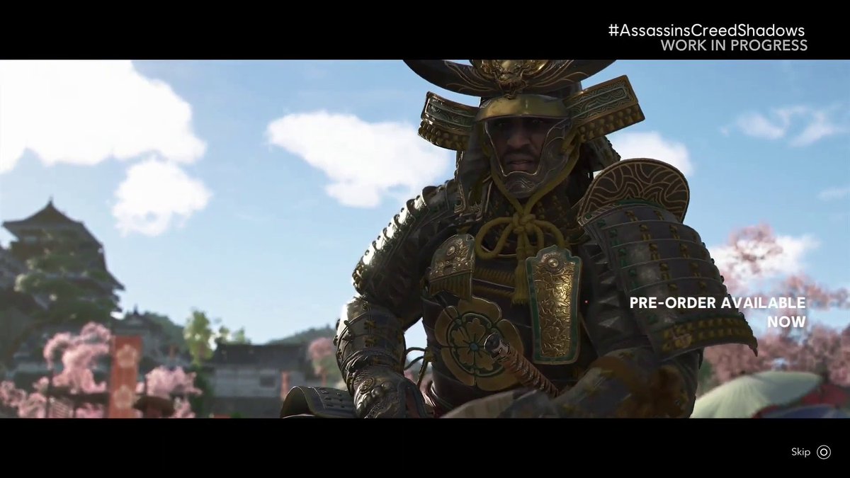SomethingGeek's tweet photo. #AssassinsCreedShadows‍'tan yeni görüntüler.

#UbiForward https://t.co/l8e6rV88sv
