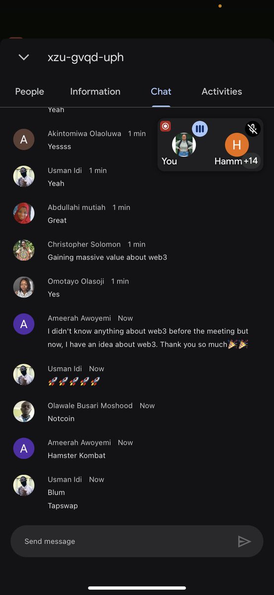 this_aishah_'s tweet photo. Had an exciting and productive evening speaking about Web3☺️

@NucleusDAO called and I answered. It was really fulfilling getting these feedback from
Participants.

Thanks to @d_growthlady for being an amazing host. https://t.co/FsVke8FZjR