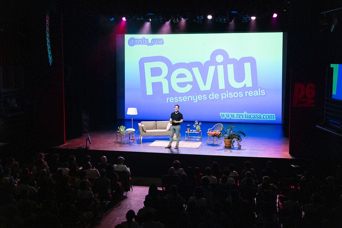 reviu_casa's tweet photo. Avui hem presentat Reviu, portal per compartir ressenyes sobre pisos i immobiliàries https://t.co/aDp04B0WLG

🥳 L’acte públic ha tingut lloc a la Sala Paral·lel 62, que s’ha omplert de gom a gom.

Jaime Palomera ha conduït la sessió (co-director de l’IDRA i co-fundador de Reviu) https://t.co/bfgrrxeUhc