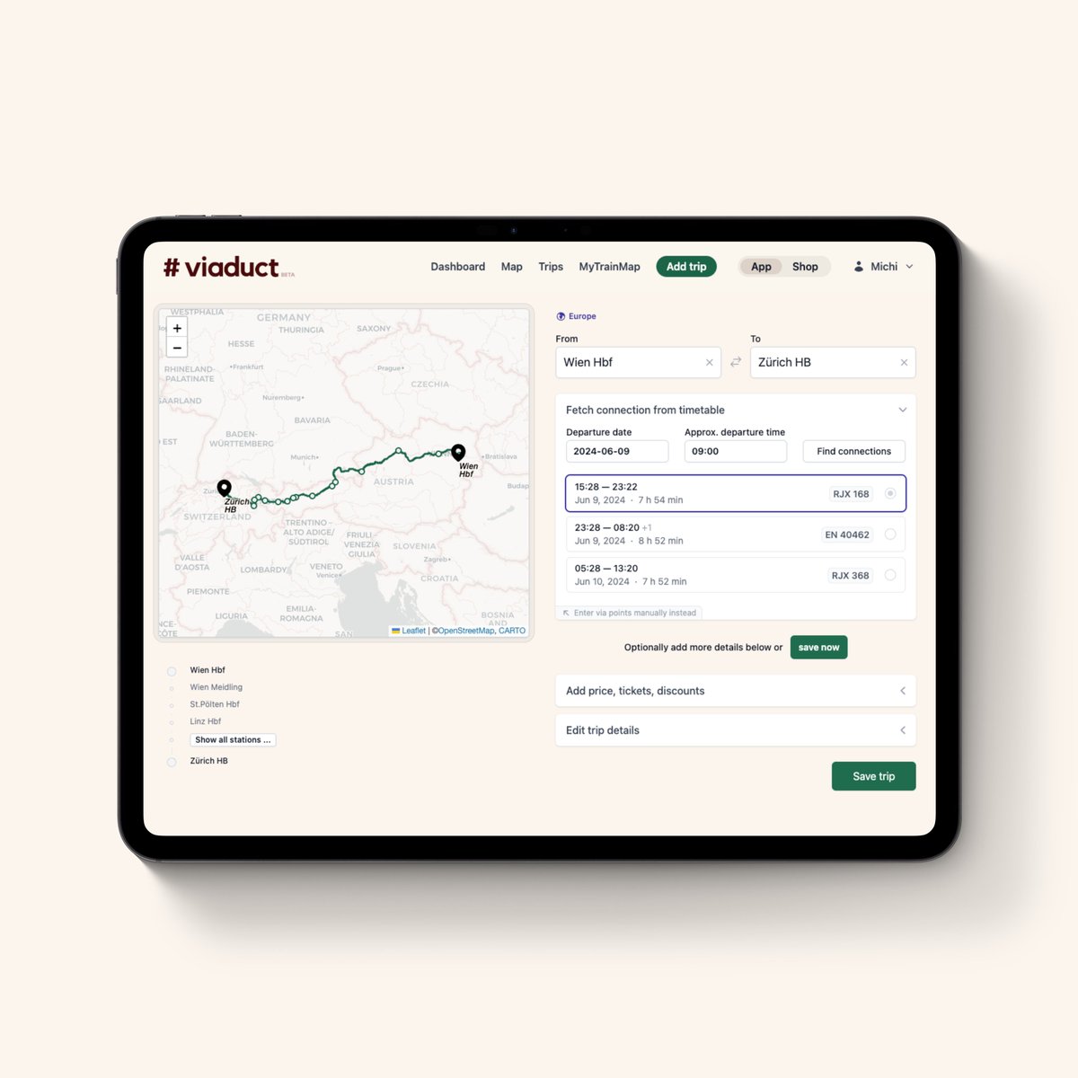 puehflo's tweet image. #Bahnzeit für unser neues Projekt: viaduct! 🎉🚄🚃🎉
Tracke deine Bahnreisen, teile deine Zugreisestatistik und hol dir im Shop deine personalisierte #MyTrainMap oder entdecke unsere viaduct Poster! 

Folge @viaduct_world um keine Updates zu verpassen!