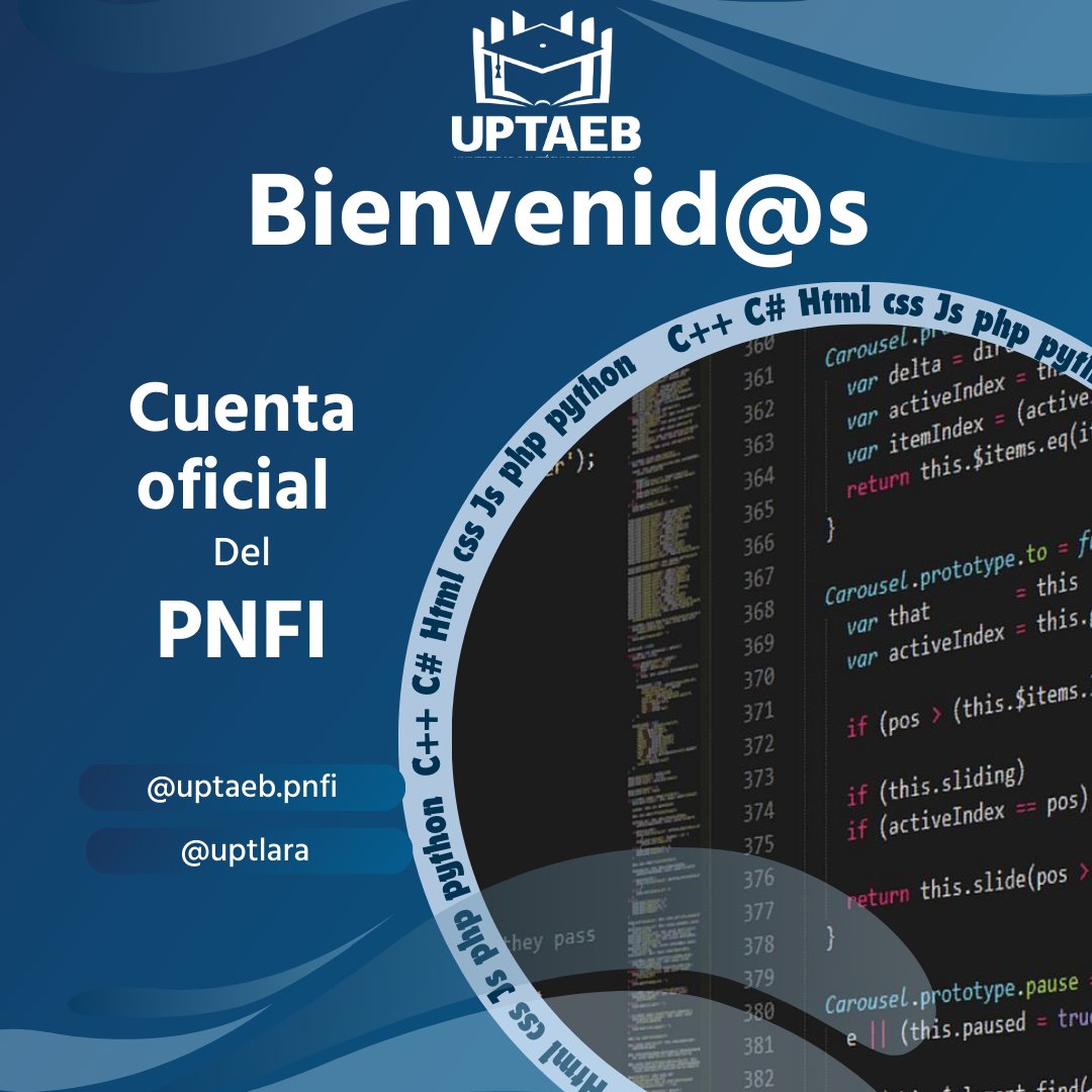pnfiUptaeb's tweet photo. Nos complace anunciar que ahora contamos con redes sociales. Esta plataforma nos permitirá llegar de manera más efectiva a todos nuestros estudiantes con comunicados en general y cualquier tipo de información relacionada con nuestro PNFI.

@uptlara
#SomosUptaeb #barquisimeto https://t.co/dfBHb0IsxN