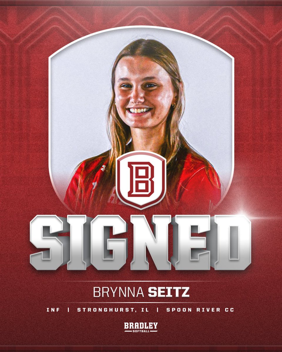 BradleySoftball's tweet photo. Next Stop:📍𝐏𝐈𝐀

Braves fans please welcome infielder Brynna Seitz to 𝙏𝙃𝙀 𝙃𝙄𝙇𝙇𝙏𝙊𝙋 ❗️🅱️ https://t.co/zuLWP2QRmI