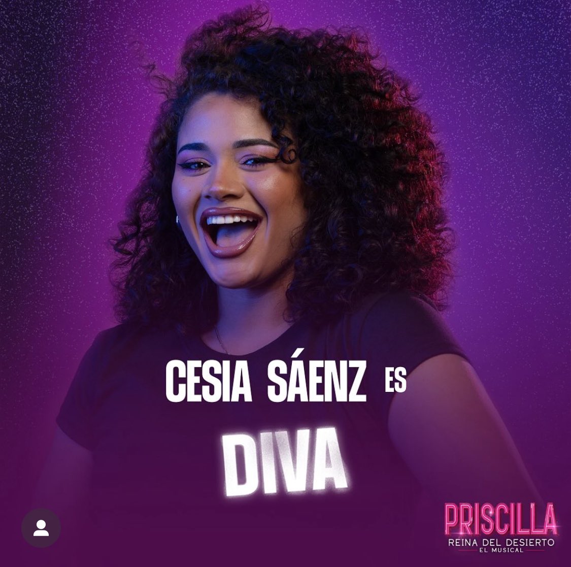 Cesia Sáenz debutará en teatro musical en México integrándose a la puesta en escena “Priscila reina del desierto, el musical” ¡muchas felicidades!