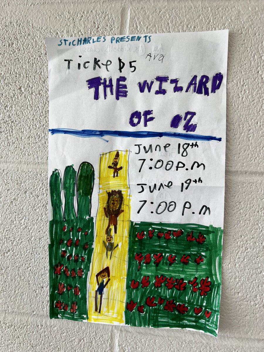 SMCDSB_SCH's tweet photo. Don’t forget! Tickets to St. Charles production of “The Wizard of Oz” are available for purchase on https://t.co/sYobOQlsSq! ⭐️👠 https://t.co/8LNnTBws3B