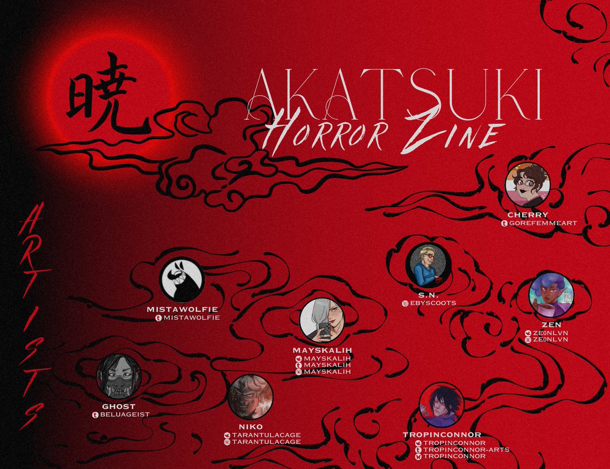 akatsukihorror's tweet photo. And its time for the unveiling of our team of talented mods, artists and authors! https://t.co/nhiYqviJQi