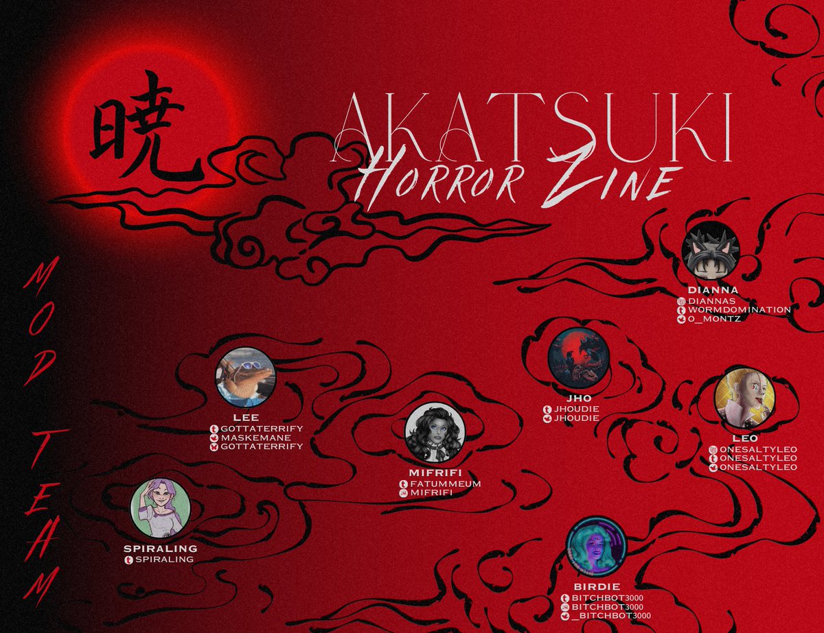 akatsukihorror's tweet photo. And its time for the unveiling of our team of talented mods, artists and authors! https://t.co/nhiYqviJQi