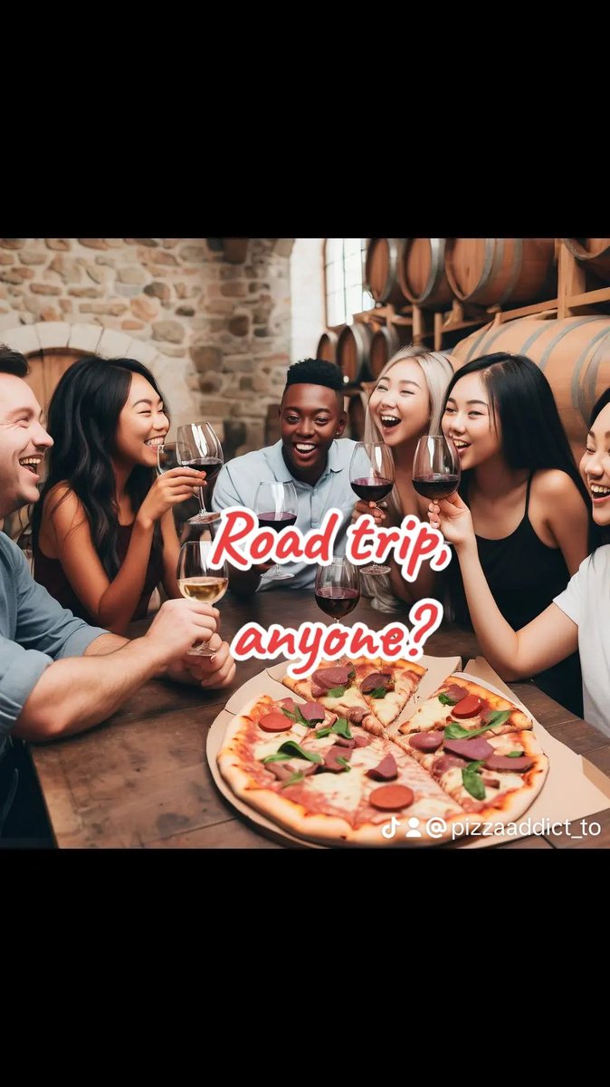 JenJacksonTO's tweet image. ROAD TRIP!
#pizza #winery #pizzaaddict #ilovepizza #eatpizza #friends #wine