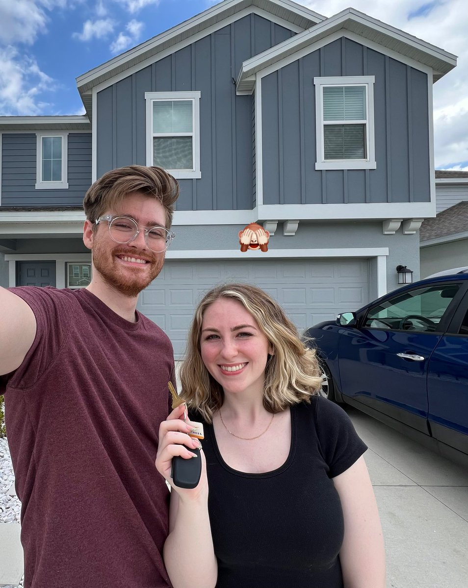 Another huge milestone today! We officially are HOMEOWNERS! 🔐