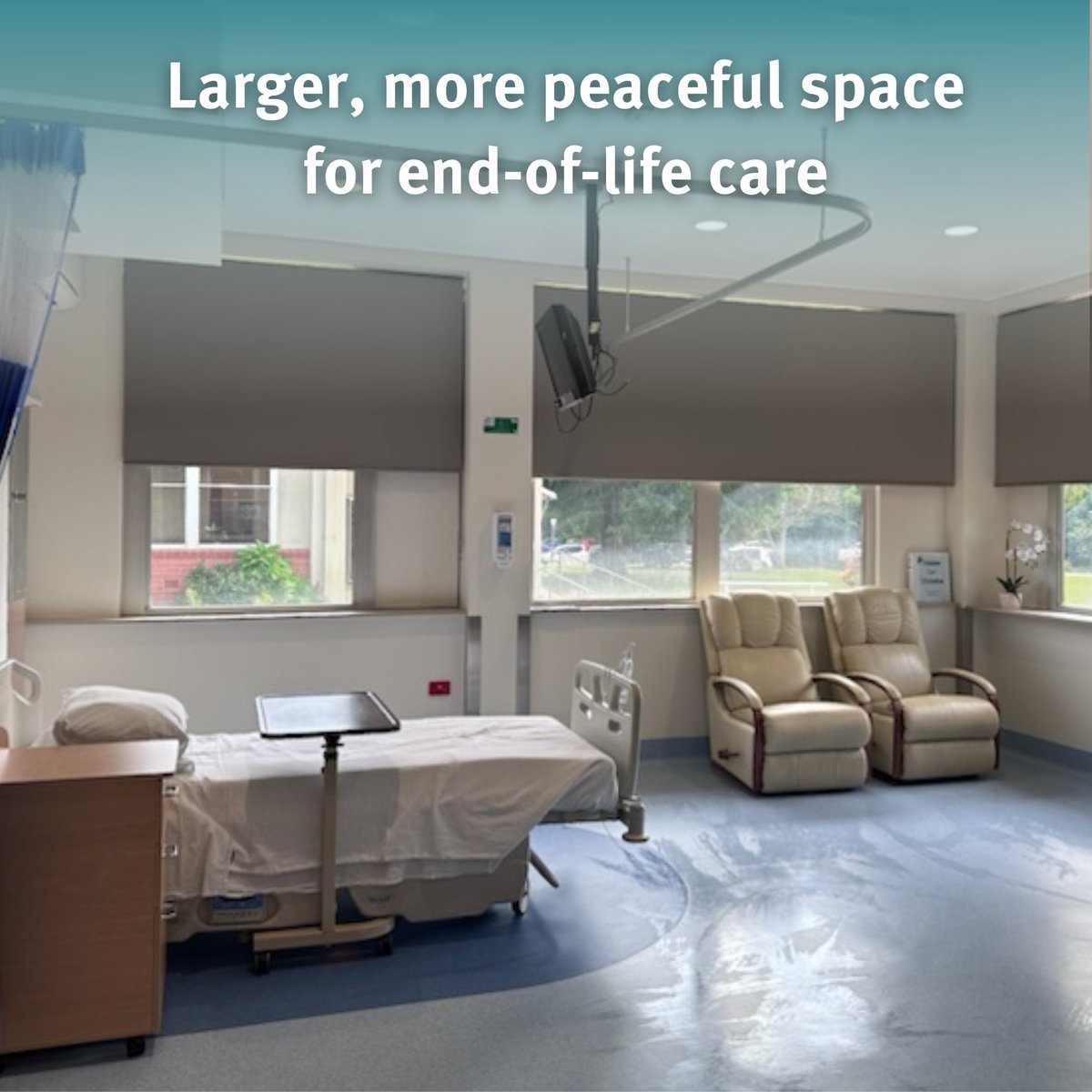 Cairns HHS (@cairnshhs) on Twitter photo A larger, more peaceful space for palliative care patients & their loved ones is now available at Mareeba Hospital thanks to the recently completed $425,000 refurbishment
Thank you to our staff for supporting patients through their end-of-life journey
👉🏽 cairns-hinterland.health.qld.gov.au/about-us/news/… A larger, more peaceful space for palliative care patients & their loved ones is now available at Mareeba Hospital thanks to the recently completed $425,000 refurbishment
Thank you to our staff for supporting patients through their end-of-life journey
👉🏽 cairns-hinterland.health.qld.gov.au/about-us/news/…