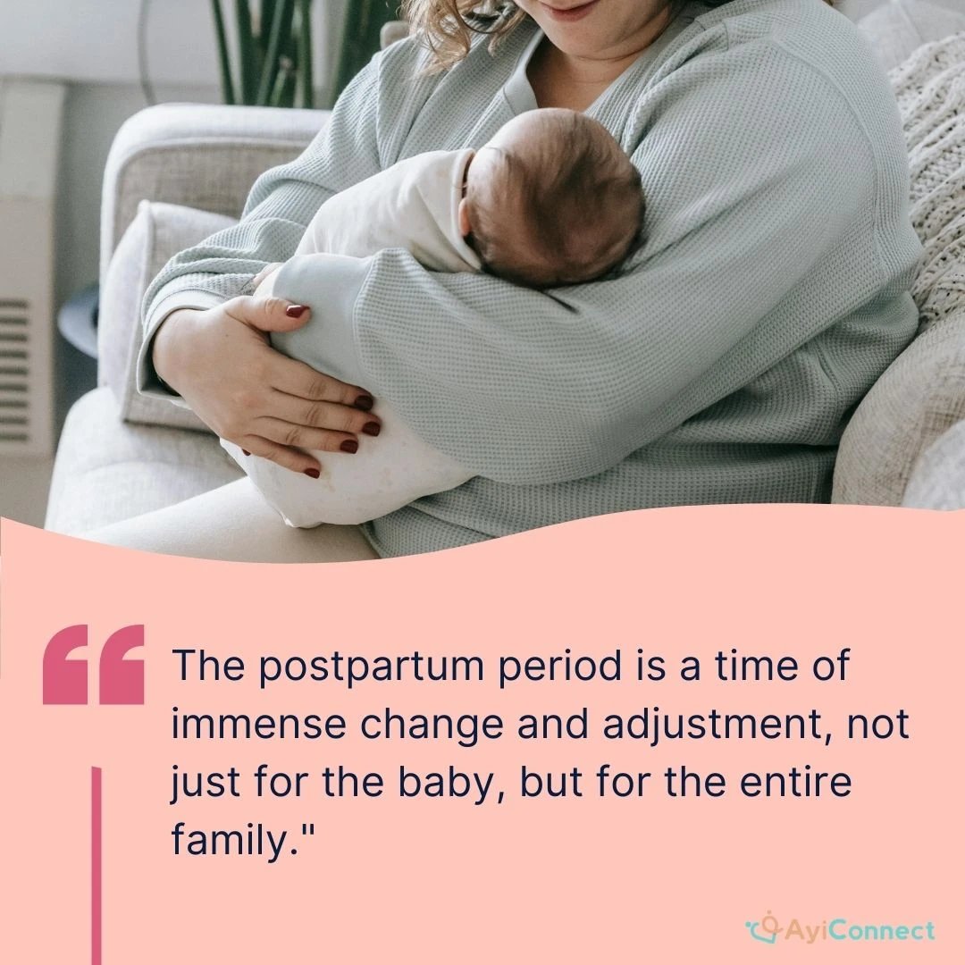 AyiConnect's tweet image. Finding Your Balance After Birth: AyiConnect offers support and resources for a smooth postpartum transition. Let&apos;s prioritize your well-being together. #PostpartumWellness #SupportForMoms