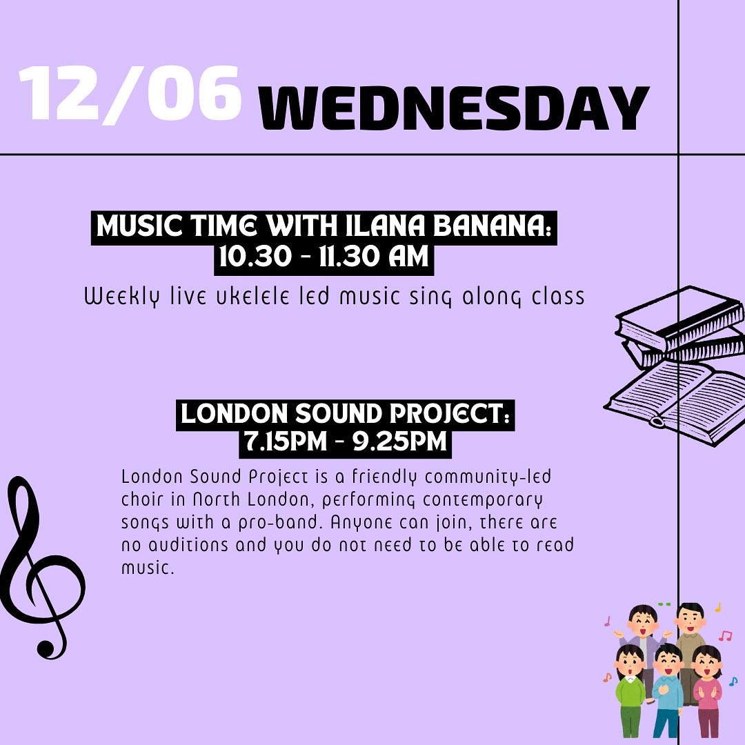 phc_library's tweet image. Another week at the library! Come along to our events! 
#communitylibrary #londonlibraries #pilates #ballet #kidsactivities #games #boardgames #choirs #primrosehill #nw1 #primrosehillmums
