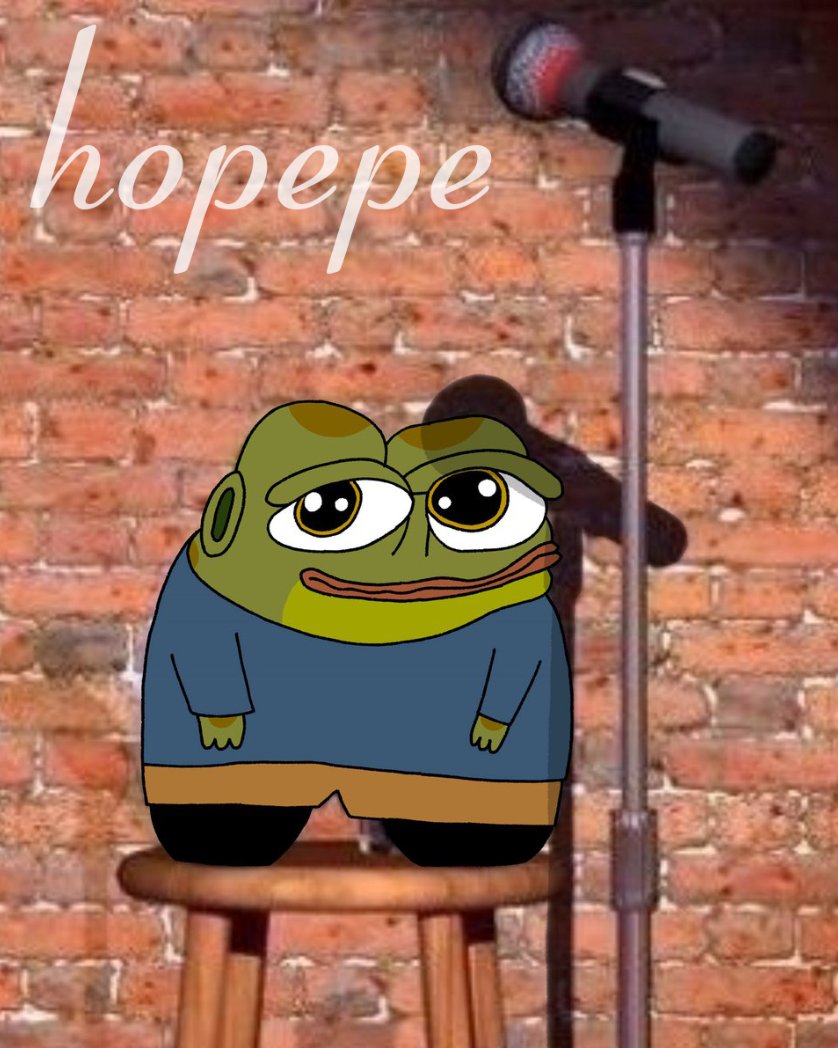 hopepe_erc20's tweet photo. shy #HOPEPE https://t.co/zdnGkD3pTv