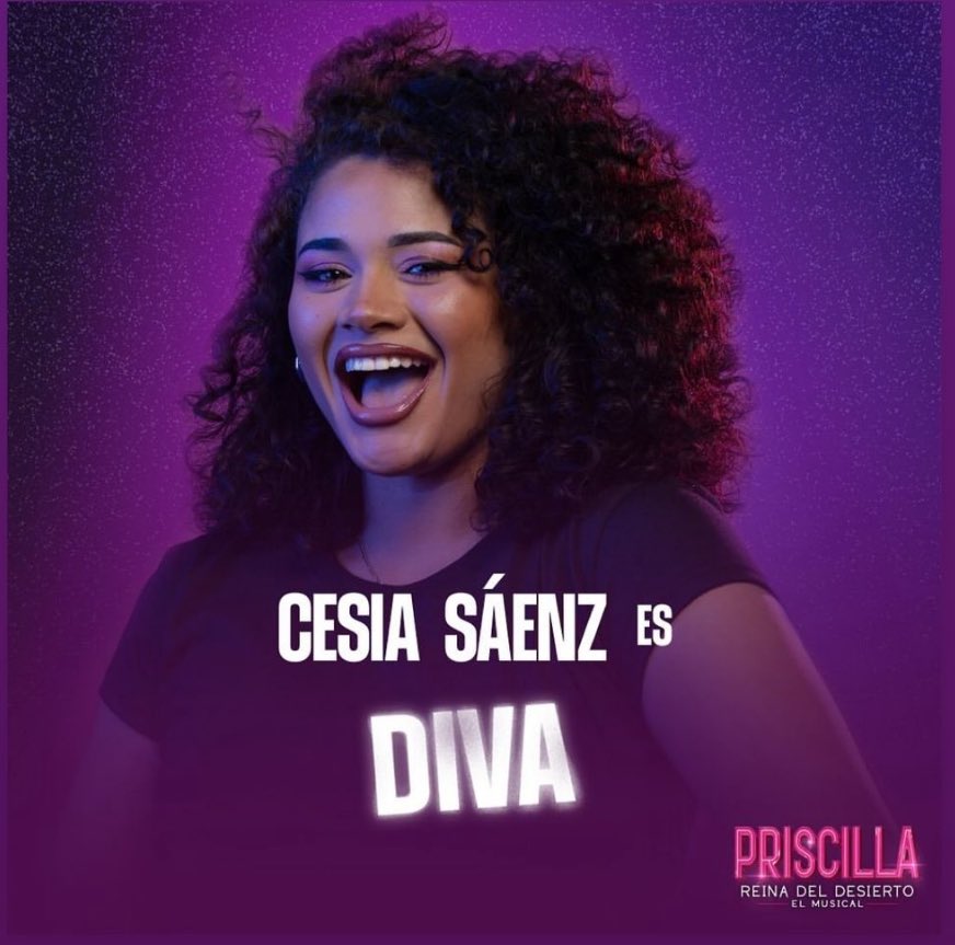 Felicidades comadre <a href="/CesiaSaenzOfic/">Cesia Sáenz Oficial 🦁</a> 

Te deseo el mejor de los éxitos ❤️ #PriscillaElMusical