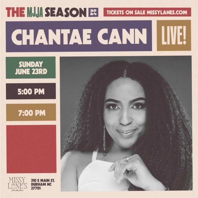 ChantaeCann's tweet photo. 👉🏽👉🏽👉🏽 #DurhamNC We are 12 DAYS AWAY from the show at Missy Lane’s Assembly Room!  Don’t miss out on the FUN! https://t.co/qBCq68Fwzl to your secure your spot TODAY! 🙏🏽✨ #DurhamJazz #MissyLanes #DurhamMusicScene #MissyLanesAssemblyRoom #ChantaeCannLive #DurhamJazzScene https://t.co/XNmp3HhP5d