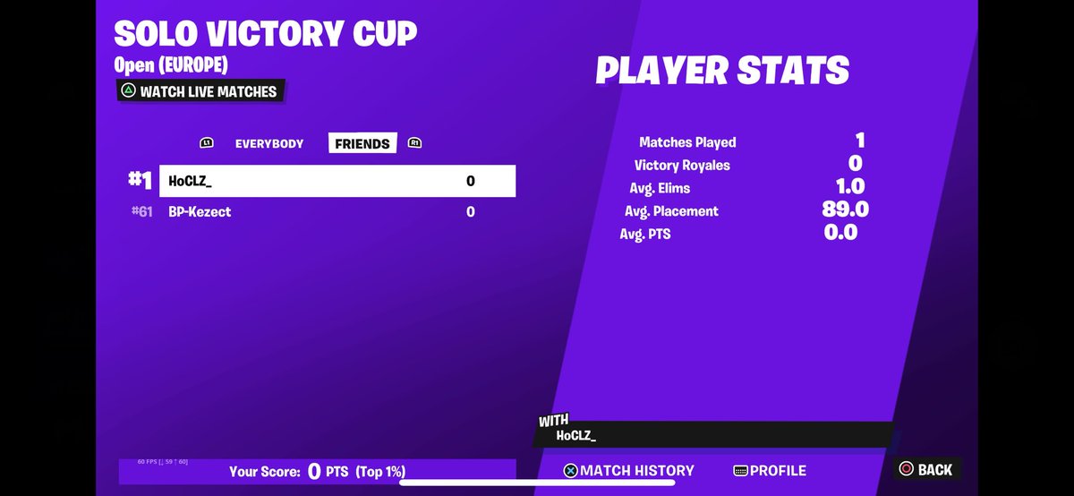 1st place solo cash cup +300 🏆