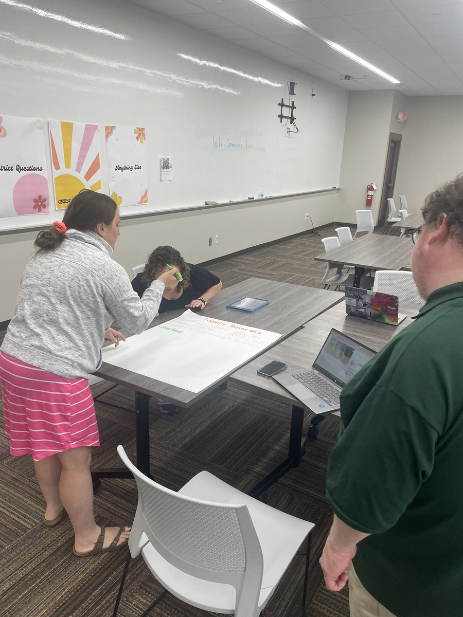 Bnpurdue's tweet photo. It was a pleasure getting to work with this group of open minded educators today @magnifylearning level 1 workshop. I can’t wait to continue our great work tomorrow! #PBL https://t.co/YqSPaoIHGu