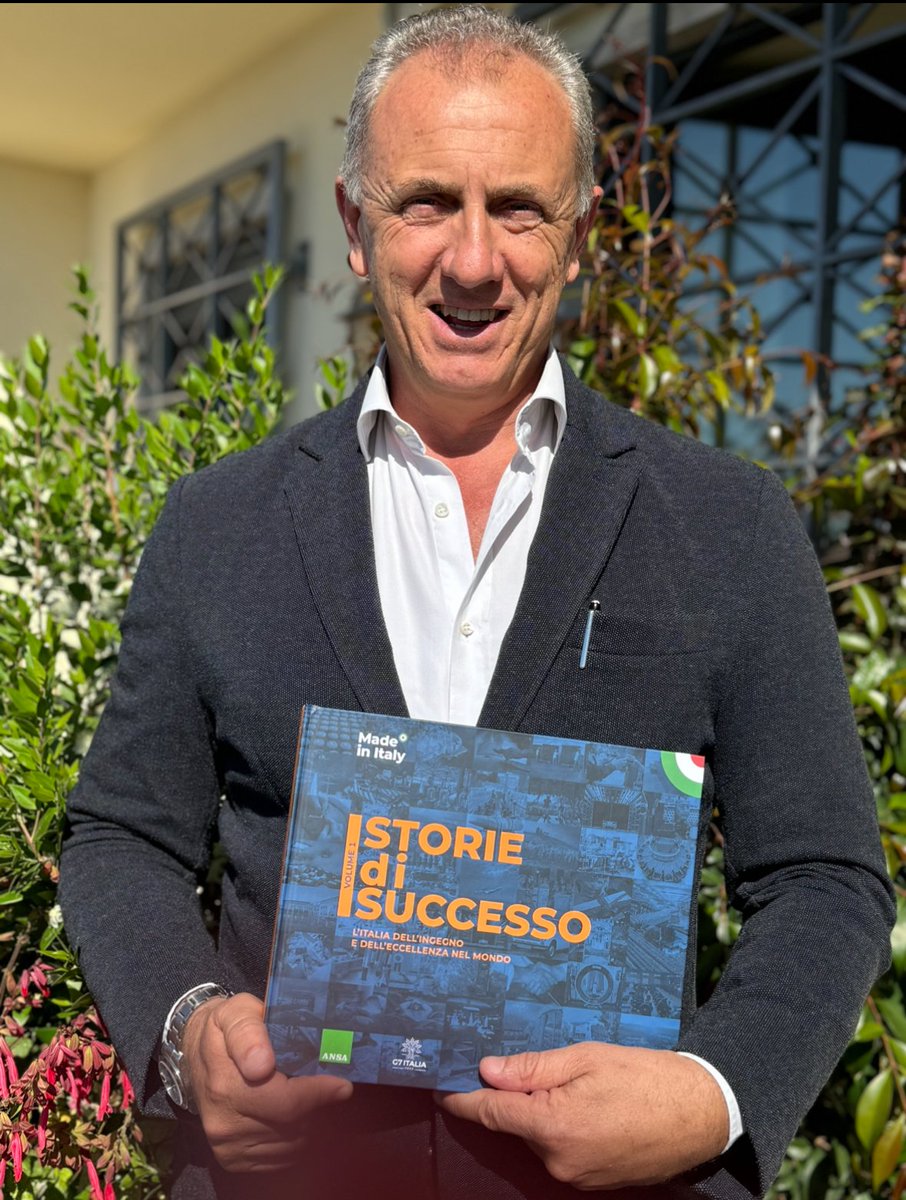 É un onore supportare la nascita di “Storie di Successo, L’Italia dell’Ingegno e dell’Eccellenza nel Mondo” libro realizzato da <a href="/robertosantori/">roberto santori</a>, founder di #MadeinItaly Community con <a href="/Agenzia_Ansa/">Agenzia ANSA</a> e scelto come dono istituzionale per il #G7Italy

madeinitaly-community.com/il-libro/