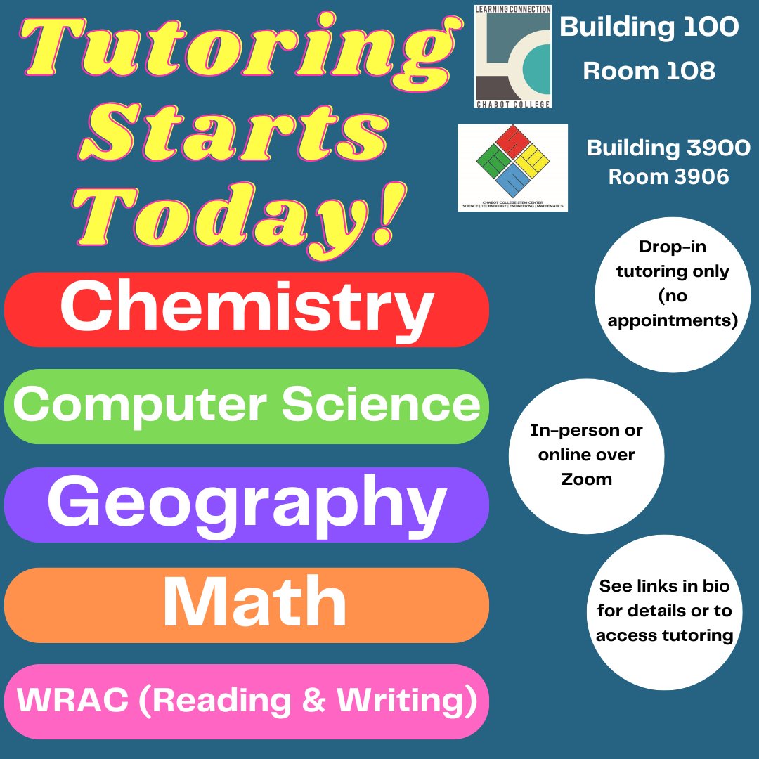 Chabot College Learning Connection tweet media