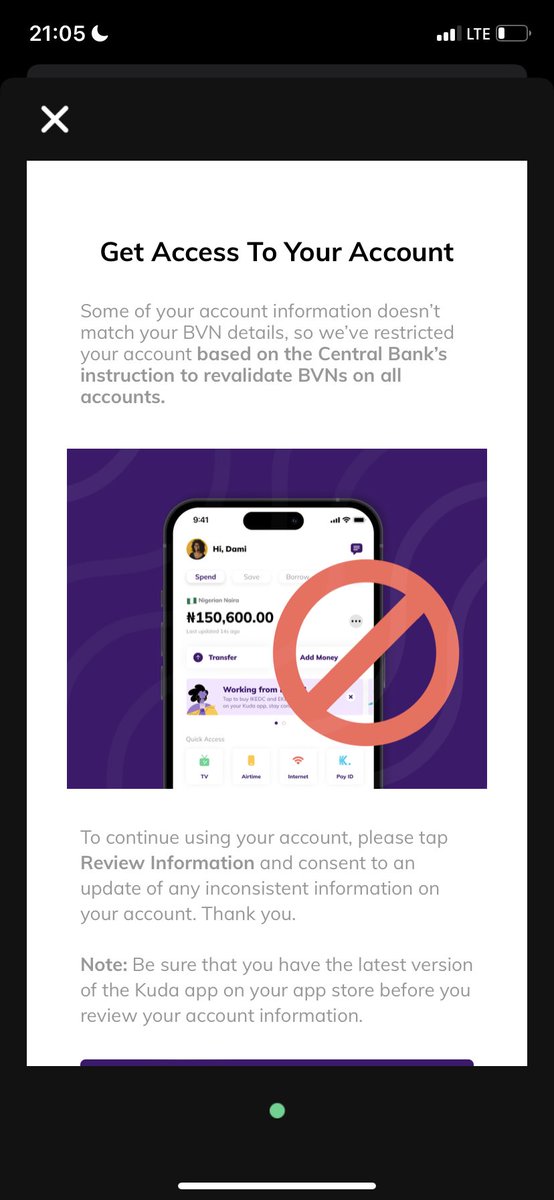 BlessedAyouns's tweet photo. @joinkuda @joinkuda  why is my account still blocked after the upgrade.what else do you want ? https://t.co/q4zztLhJn7