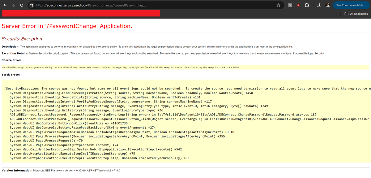 JamesMurrayEsq's tweet photo. @azedschools 

1. Why am I getting this error?
2. Why are remote errors enabled on the microsoft federated services? https://t.co/qRkAz6c8JB