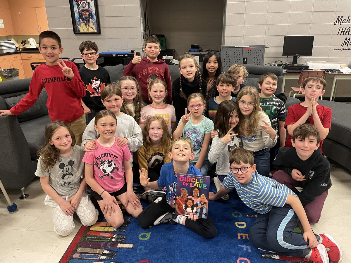 Jillian Gallant (@msgallant_tl) on Twitter photo Rainbow Read Alouds happening all day <a href="/VElementary/">Vanier Elementary</a> . Love, kindness, diversity, acceptance, belonging. Declan said, “Circle of Love” is the most positive, uplifting book I’ve ever heard”. Teach them young.❤️ <a href="/NLSchoolsCA/">NLSchools</a> @NLPubLibraries <a href="/EDU_GovNL/">Education and Early Childhood Development</a> <a href="/GovNL/">Government of Newfoundland & Labrador</a> <a href="/chaptersindigo/">Indigo</a> #pride Rainbow Read Alouds happening all day <a href="/VElementary/">Vanier Elementary</a> . Love, kindness, diversity, acceptance, belonging. Declan said, “Circle of Love” is the most positive, uplifting book I’ve ever heard”. Teach them young.❤️ <a href="/NLSchoolsCA/">NLSchools</a> @NLPubLibraries <a href="/EDU_GovNL/">Education and Early Childhood Development</a> <a href="/GovNL/">Government of Newfoundland & Labrador</a> <a href="/chaptersindigo/">Indigo</a> #pride