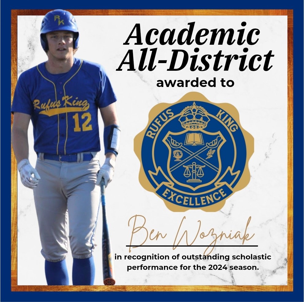Rufus King Baseball tweet media