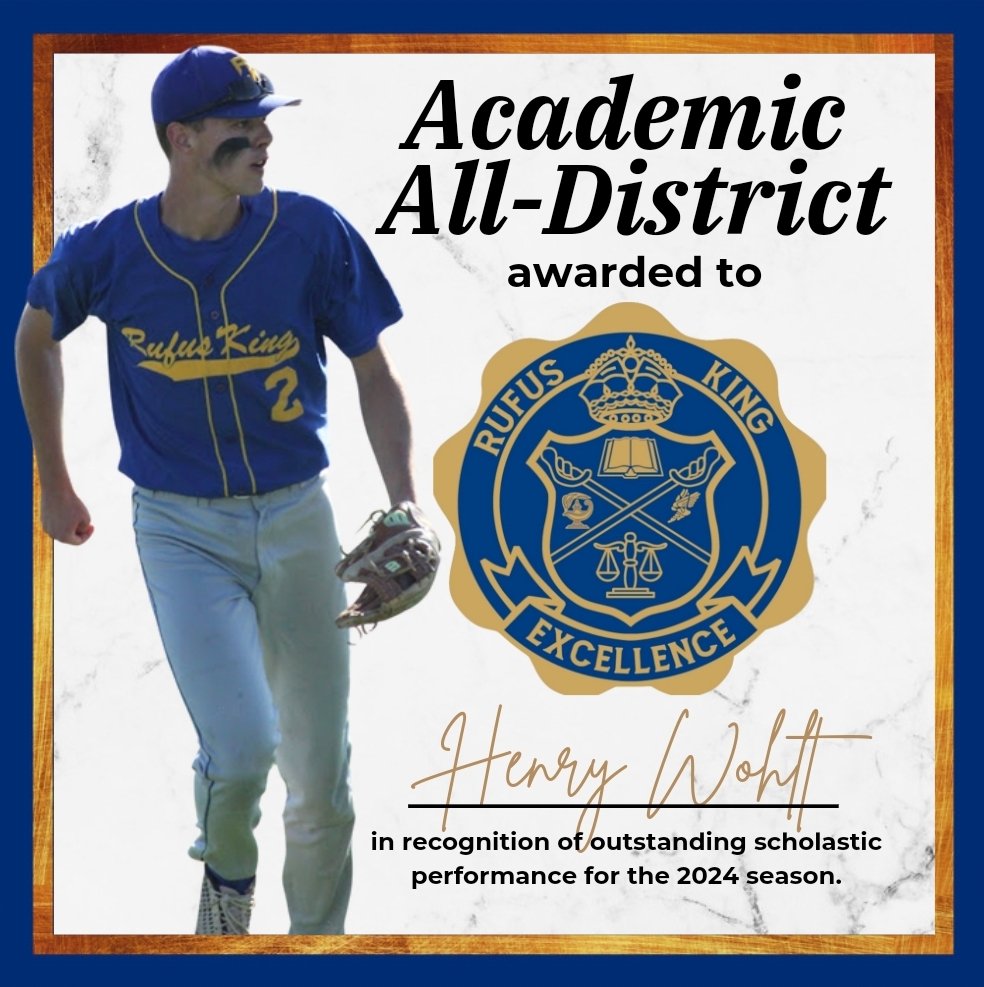 Rufus King Baseball tweet media