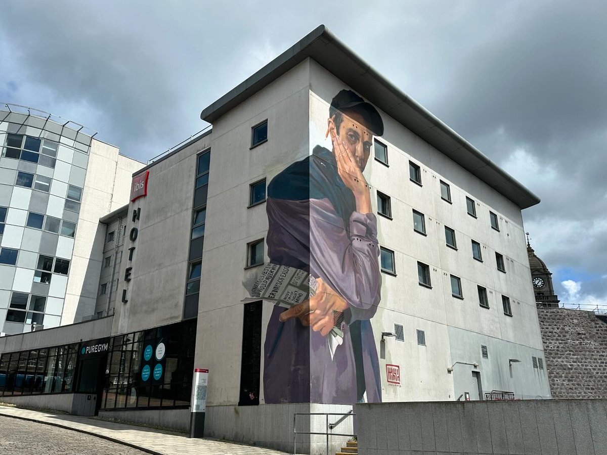 Nuart Festival 2024. Aberdeen. ⁦<a href="/nuartaberdeen/">Nuart Aberdeen</a>⁩